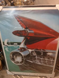 Wall Art 1950's Cadillac