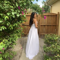 Classic Halter Wedding Dress - Like New