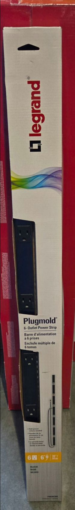 Legrand Plugmold 6-Outlet Power Strip