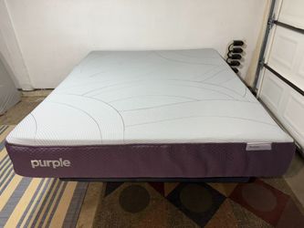 LIKE NEW! Purple Restore Cali King Mattress - Delivery Available