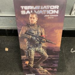 JOHN CONNOR -   TERMINATOR SALVATION   Statue Sideshow   NEW in box   Limited edition numbered   077/500  $240 Fremont pickup 