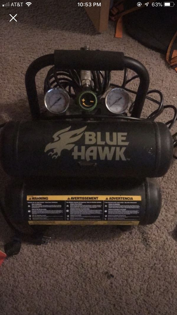 Blue hawk air compressor for Sale in Conneaut, OH - OfferUp