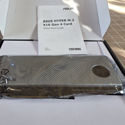 Asus 4x m.2 2280 ssd raid card