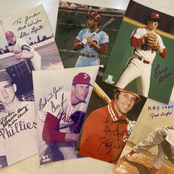 Vintage Baseball Autographs - Phillies