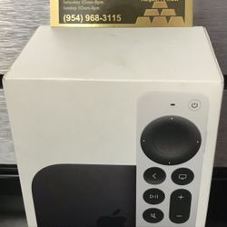Apple TV 4K 64GB (3RD Generation) (Latest Model) With 64GB Storage Wi-Fi New Sealed In Hand $100 Cash Hurry!!