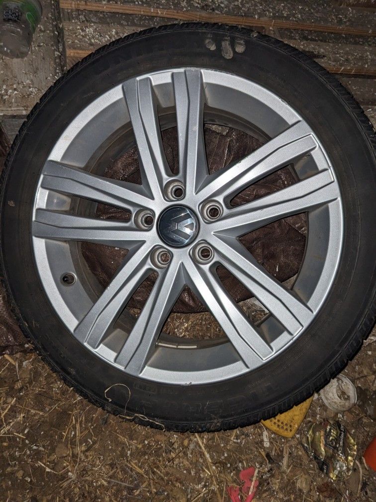 Set Of 2 VW Passat 2013 Wheels 17"