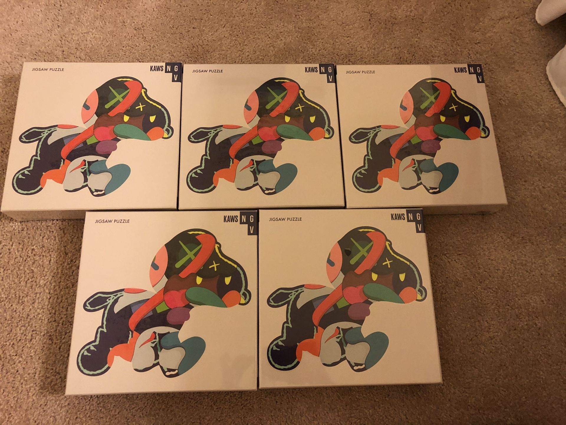 Puzzle Kaws stay Steady Puzzle Multi
