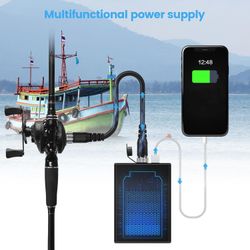 10000mAh Electric Fishing Reel Battery Charger Pack Compatible with Daiwa Tanacom 1200 1000 Seaborg 800MJ Shimano Beastmaster Forcemaster Plemio Plays