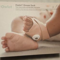 Owlet Dream Sock Baby Monitor Dusty Rose