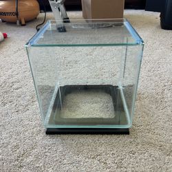 3 Gallon Glass Fish Tank 