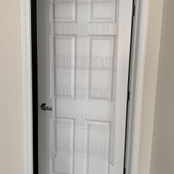 Over The Door Shoe Organizer Rack White 