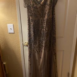 David’s Bridal. Beaded Gown Size 24