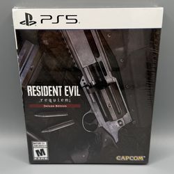 Resident Evil Requiem Deluxe Edition + Steelbook PS5 NEW/SEALED