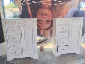 Two matching dressers
