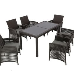 Outdoor Furniture, Table And Chairs 