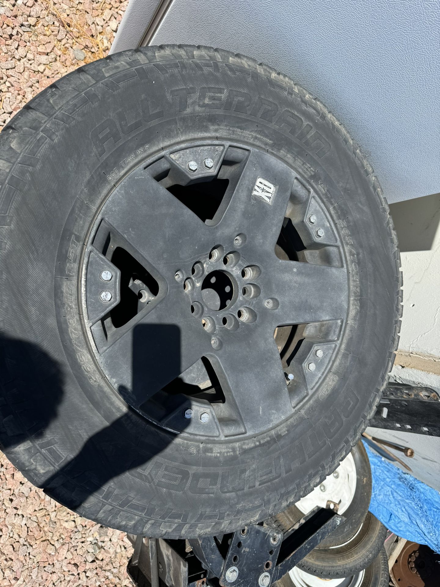 17” XD rockstar Rims With Tires!