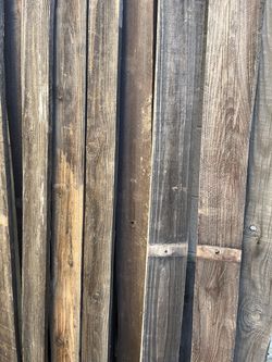 Project wood, weathered cedar