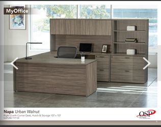 U Shaped Desk Office Furniture