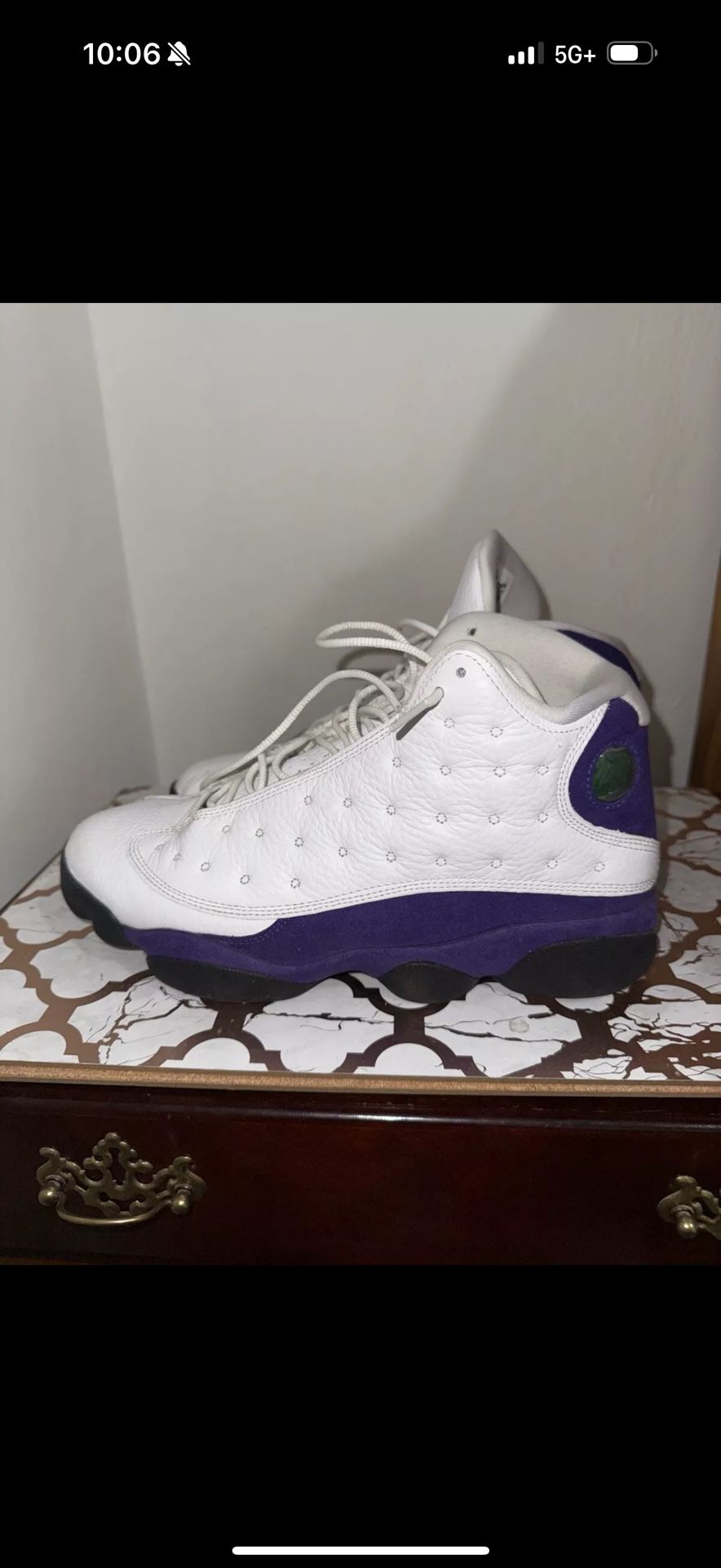 Jordan’s Retro 13 Lakers Size 10