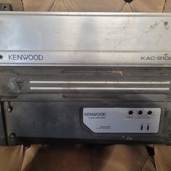 Kenwood KAC-9102D amplifier