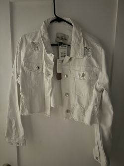 Women’s White Jean Jacket