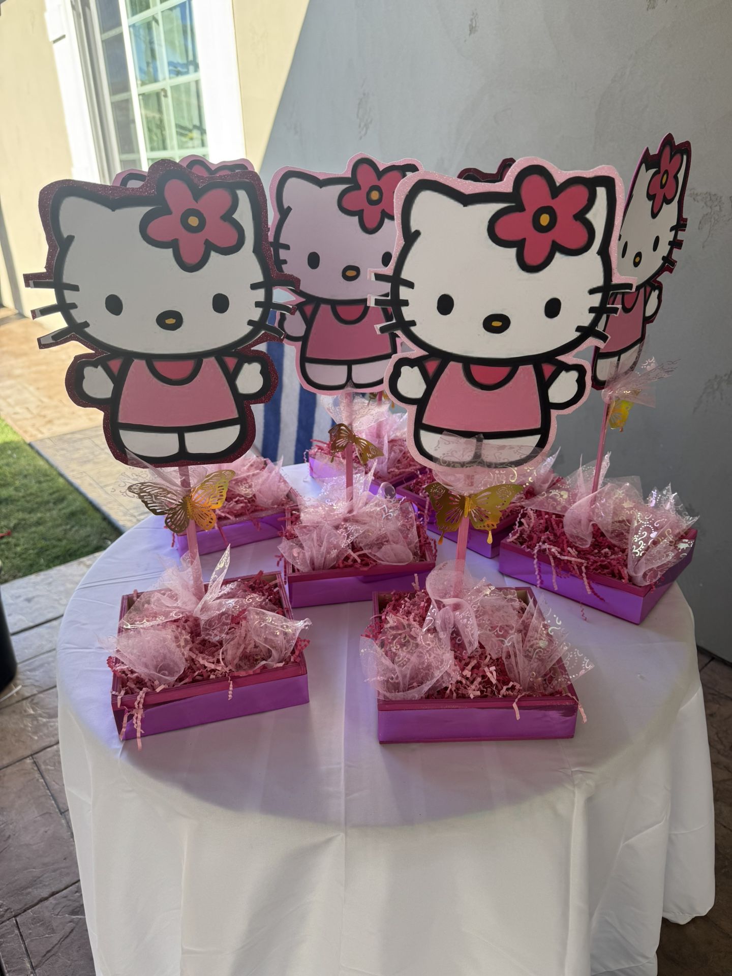 Party Hello kitty Table Decor