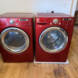 LG Tromm Washer + Gas Dryer Set – Works – Delivery Available