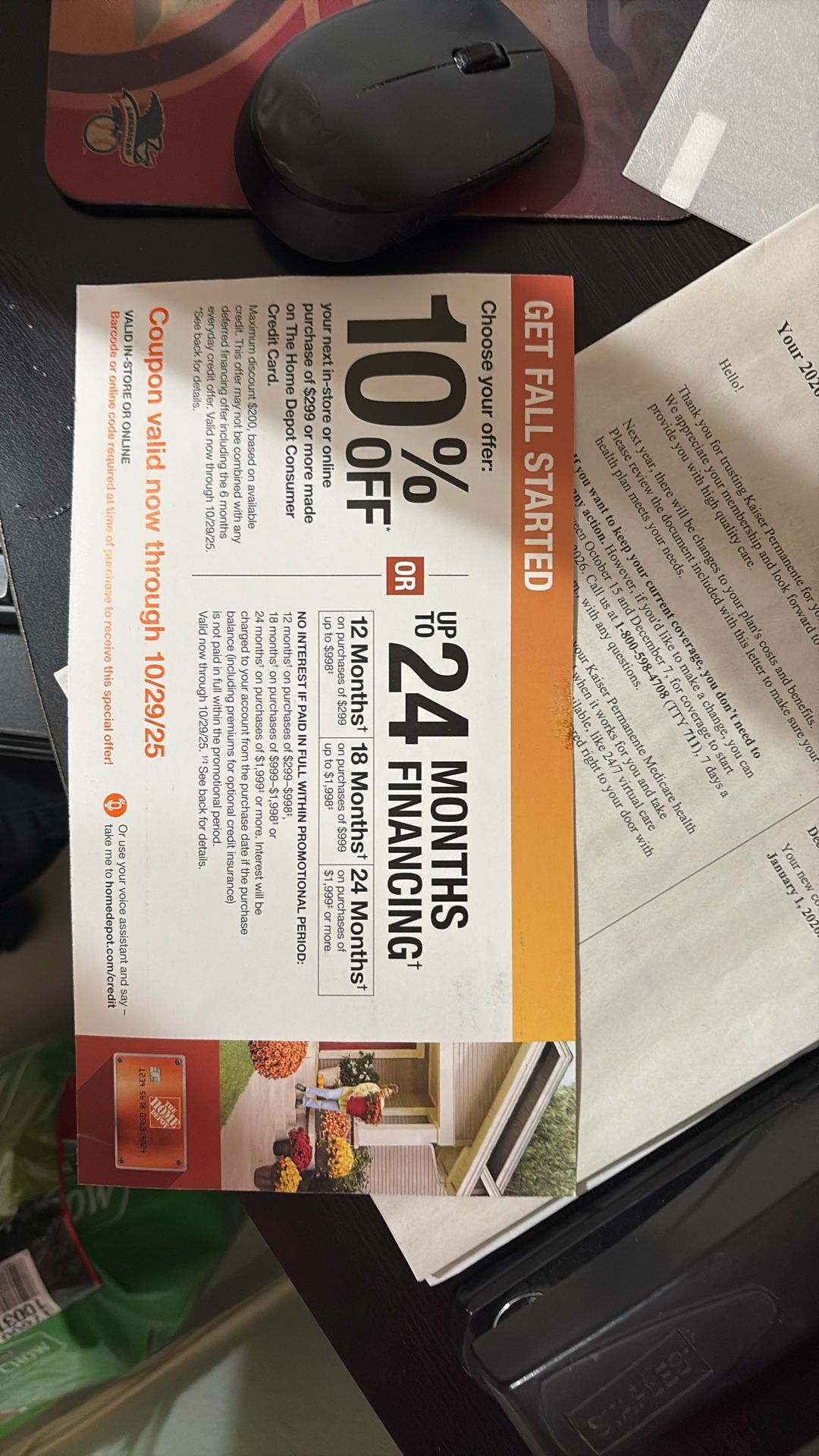 HD Coupon 10% Off Or 24 Months Financing  must Use Home Depot credit Card. Please Feel  To Ask questions