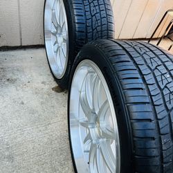 527 dp XXR with continental sport control tire