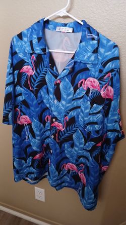 4 Mens 2XL Hawaiian / Novelty shirts