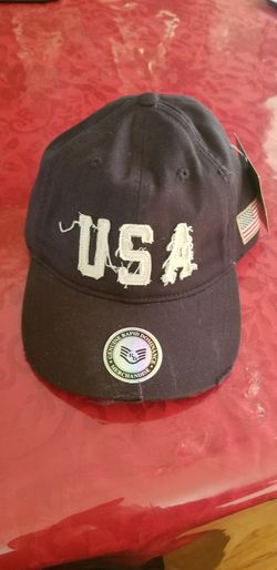 Rapid genuine navy blue usa hat nautical flag