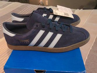 Adidas Stadt Navy Suede Sneakers