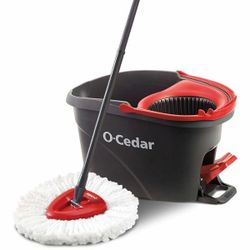 O-Cedar EasyWring Microfiber Spin Mop & Bucket System