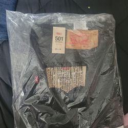 Brand New Levi 501 Jeans Black