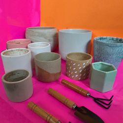 Ceramic Plant/Flower Pots (Bundled & Individually priced)