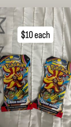 Chaos Rising Booster Pack Pokemon