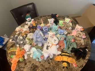 Beanie babies (mostly 90’s)