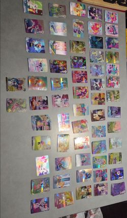 My Little Pony Holographic Trading Cards Lot