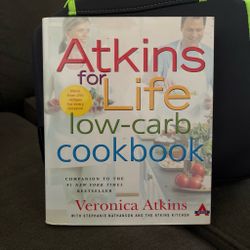 Atkins for Life Low-Carb Cookbook