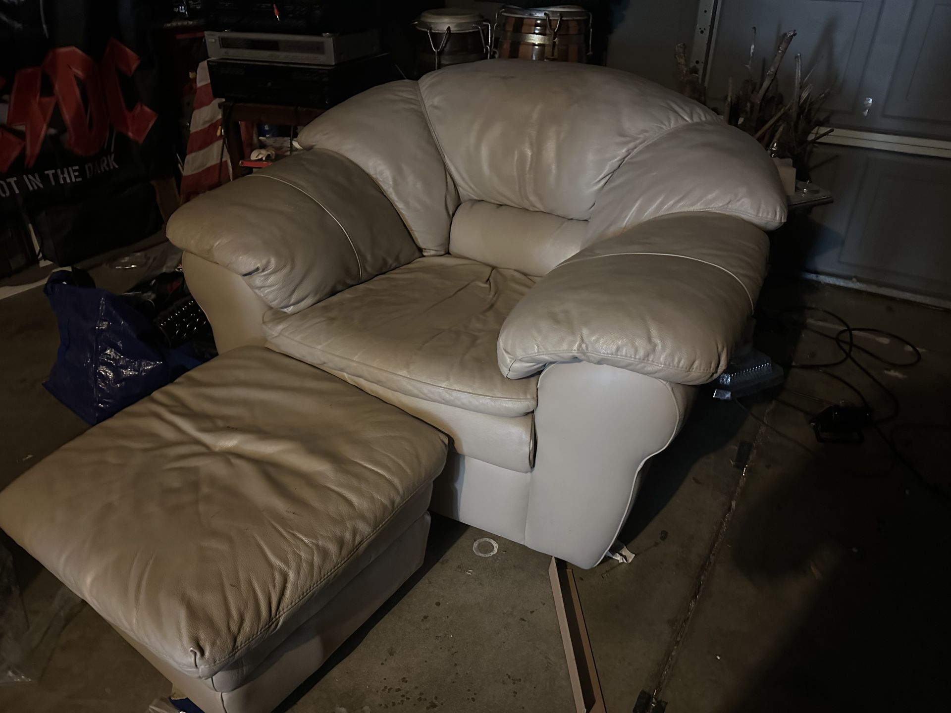 FREE!!!! Leather chair