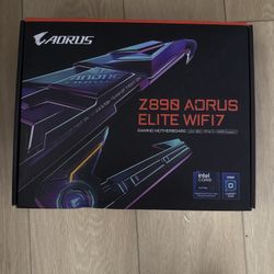 GIGABYTE Z890 AORUS ELITE WIFI7 Ultra Core LGA 1851, ATX MOTHERBOARD - NEW 