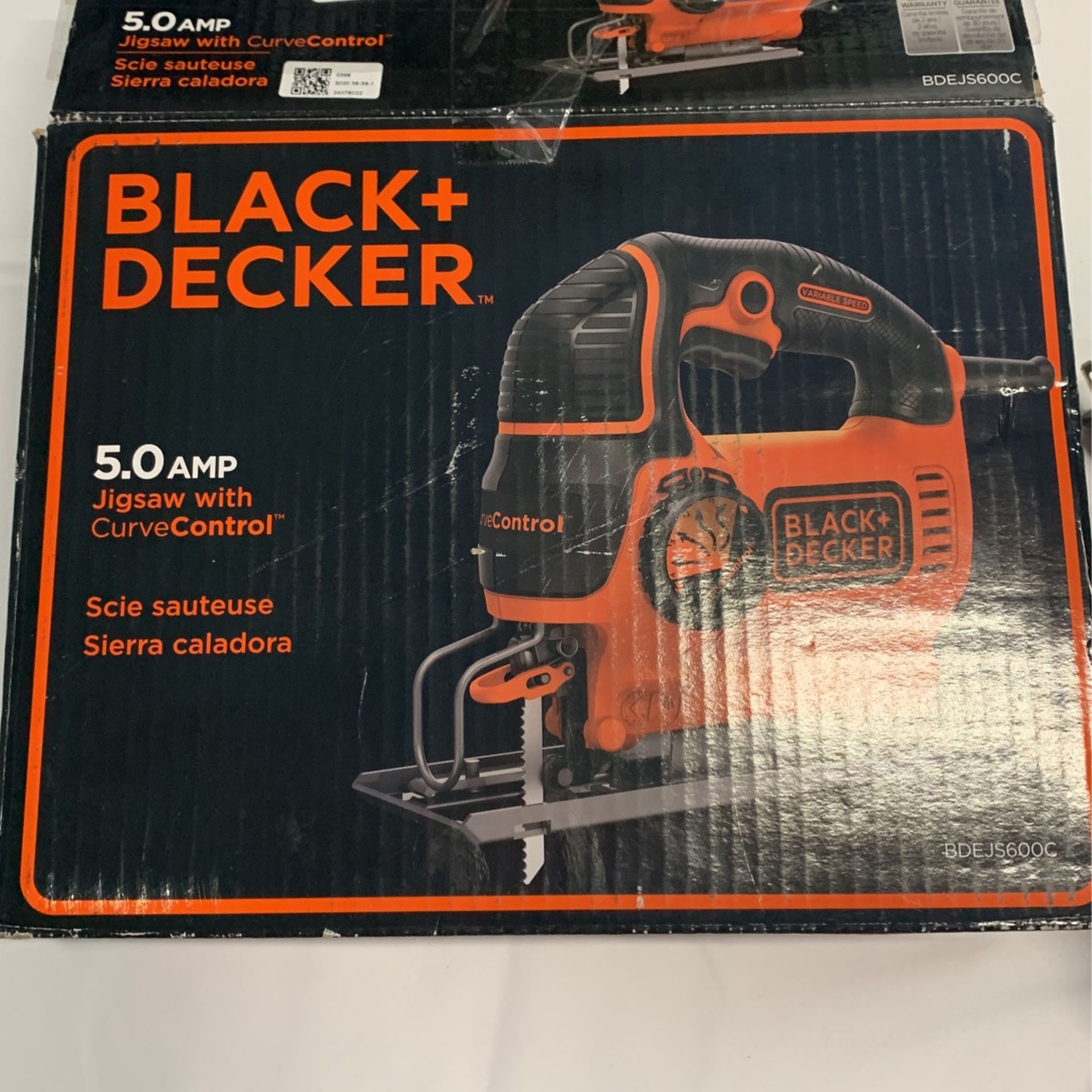 BLACK+DECKER BDEJS600C 5.0-Amp Jig Saw With Curve Control