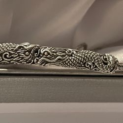 Sterling Silver Dragon Bracelet 