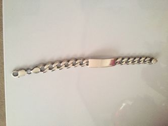 Brazalet real silver . Pulsera de plata real