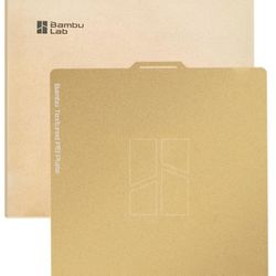 Bambu Labs Original Textured PEI Build Plate Double Sides Spring Steel Platform for Bambulab 3D Printer P1/P1P/P1S/X1/X1C/A1