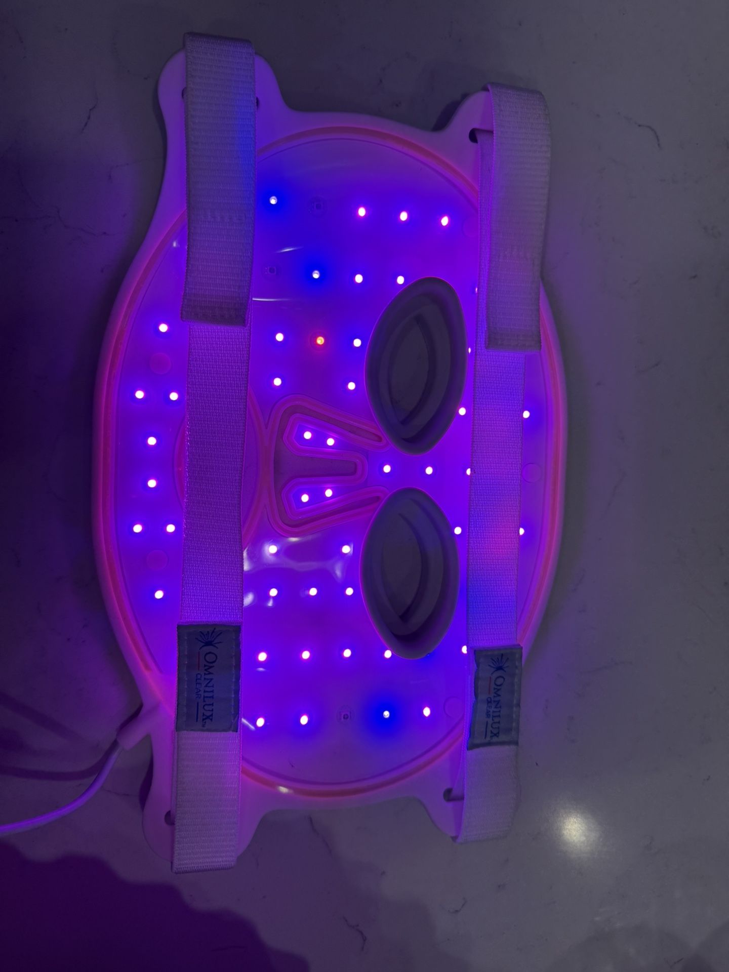 Omnilux Clear LED face mask $395 new condition