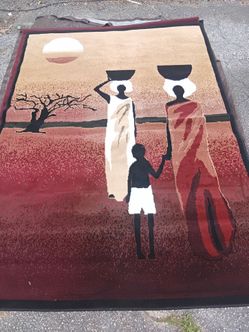 Tribal Scene Rug