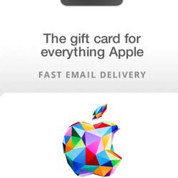 $200 Apple gift card 25% off!