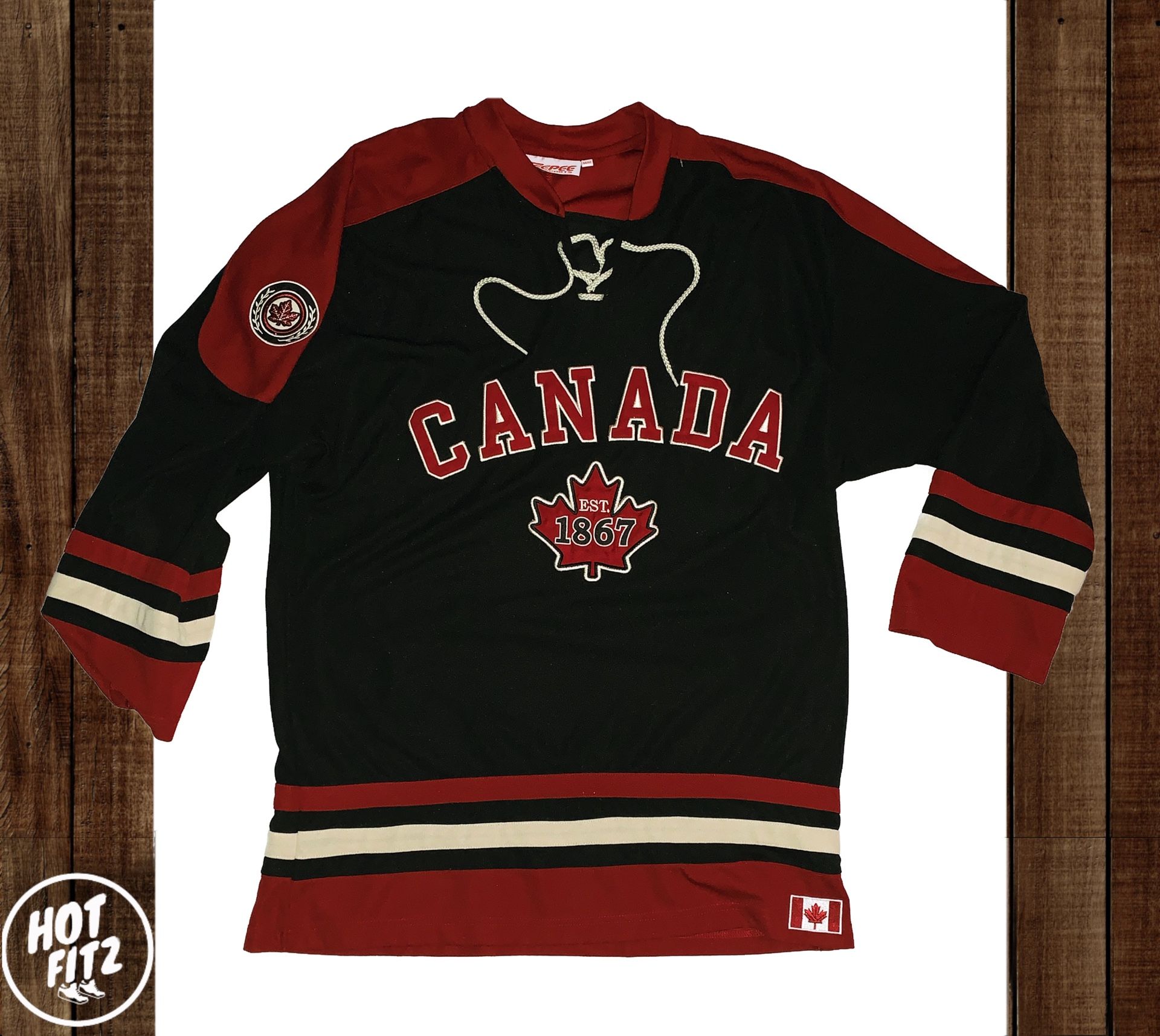 Canada Hockey Teepee Sports Jersey