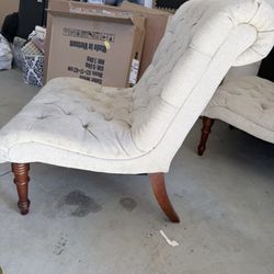Linen Oversized Accent Chairs - Project 